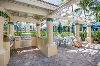 Outdoor Gathering Space with BBQ Grills at Windsor at Miramar, Florida, 33027