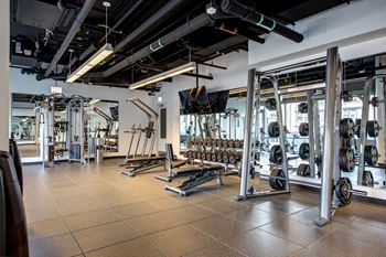 Fitness center at 640 North Wells, Chicago, Illinois