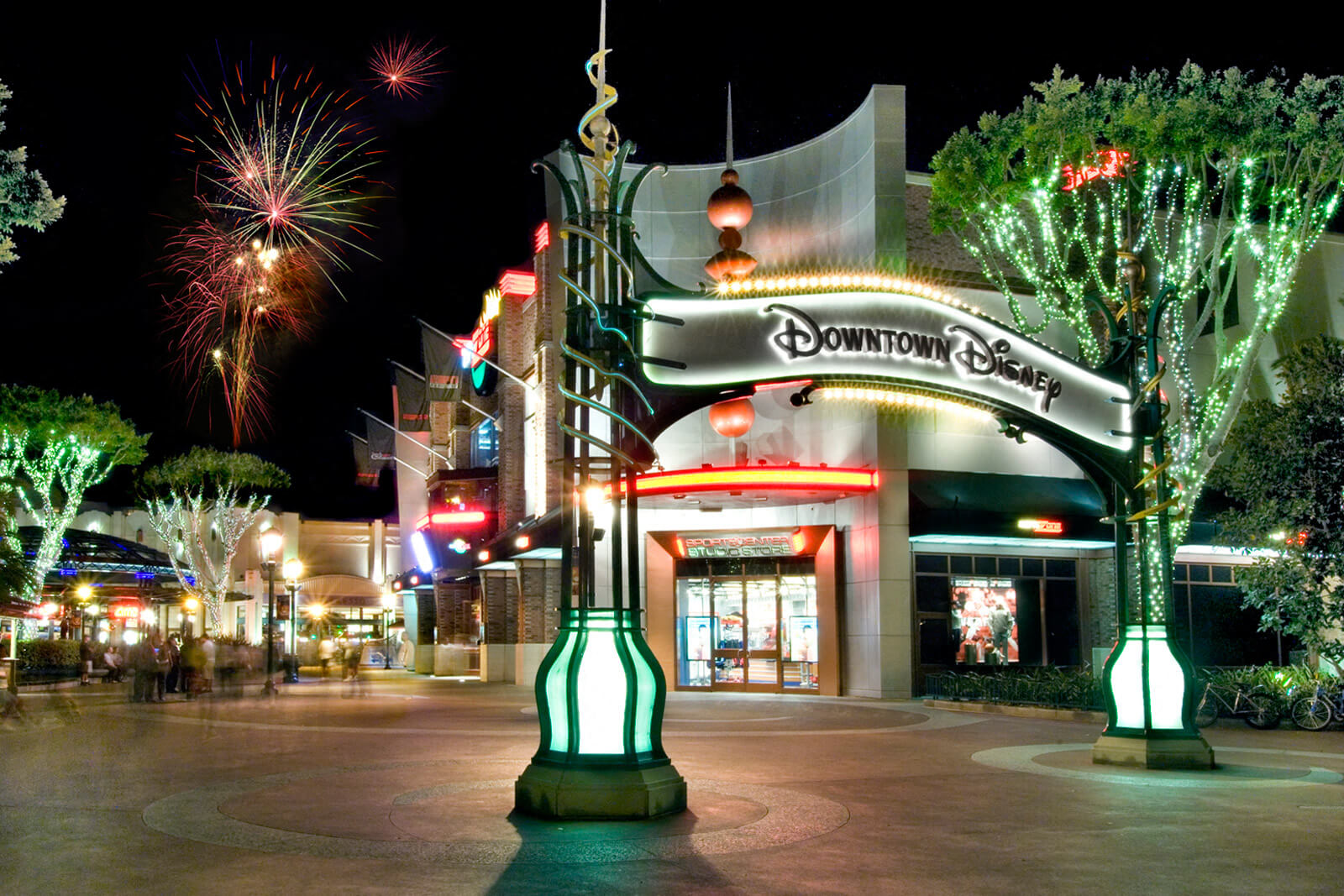 Enjoy the fireworks at Downtown Disney near Windsor at Main Place, 92868, CA