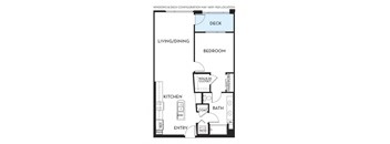 Floorplan At 5550 Wilshire at Miracle Mile by Windsor