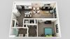 One bedroom One bathroom Floor Plan One bedroom One bathroom Floor Plan at Edison on the Charles by Windsor, Waltham, 02453