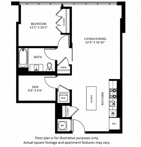 A12 Floor Plan at 7770 Norfolk, Bethesda