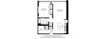 A13 Floor Plan at 7770 Norfolk, Maryland