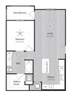 A1 floor plan A1 floor plan at Windsor 335, 335 N. State Road 7, Plantation