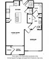 A2A floor plan A2A floor plan at Windsor Burnet, Austin, Texas