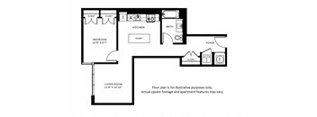 A5 Floor Plan at 7770 Norfolk, Bethesda, 20814