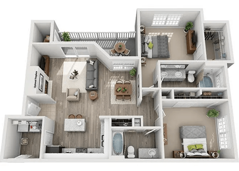 6225 Hackberry Creek Trail 1-3 Beds Apartment for Rent - Photo Gallery 64