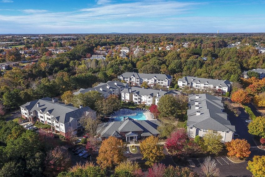 Aerial View at Windsor Addison Park, Charlotte, NC - Photo Gallery 1