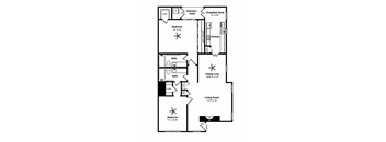 Floor Plan at Allen House Apartments, Texas, 77019