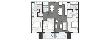 Floor Plan at Allure by Windsor, FL, 33487