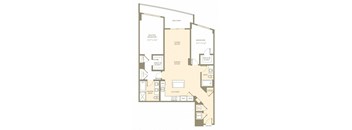 Floor Plan at Amaray Las Olas, 215 SE 8th Ave, FL