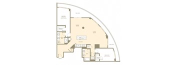 Floor Plan at Amaray Las Olas, 215 SE 8th Ave, FL