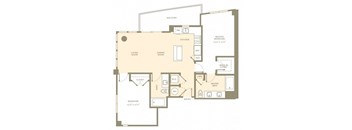 Floor Plan at Amaray Las Olas, 215 SE 8th Ave, FL