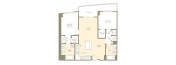 Floor Plan at Amaray Las Olas, 215 SE 8th Ave, FL