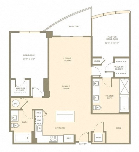 Floor Plan at Amaray Las Olas, 215 SE 8th Ave, FL