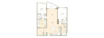 Floor Plan at Amaray Las Olas, 215 SE 8th Ave, FL