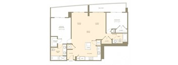 Floor Plan at Amaray Las Olas, 215 SE 8th Ave, FL