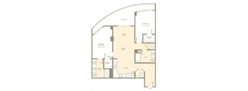 Floor Plan at Amaray Las Olas, 215 SE 8th Ave, FL