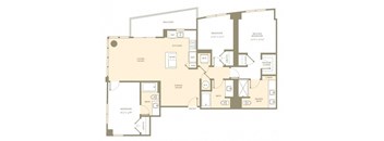 Floor Plan at Amaray Las Olas, 215 SE 8th Ave, FL