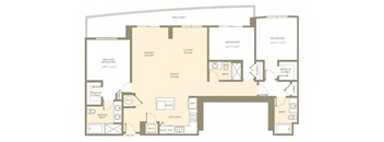 Floor Plan at Amaray Las Olas, 215 SE 8th Ave, FL