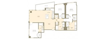 Floor Plan at Amaray Las Olas, 215 SE 8th Ave, FL