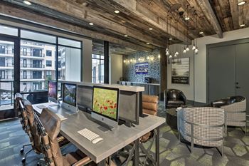 Works pods at Windsor Fitzhugh, 4926 Mission Avenue, Dallas