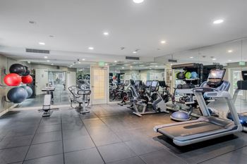 Peloton Bike in the fitness Center