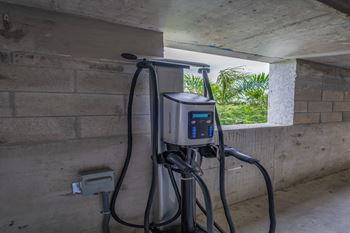 EV Charging Station at Windsor Ludlam Trail, an apartment complex in Miami, FL.