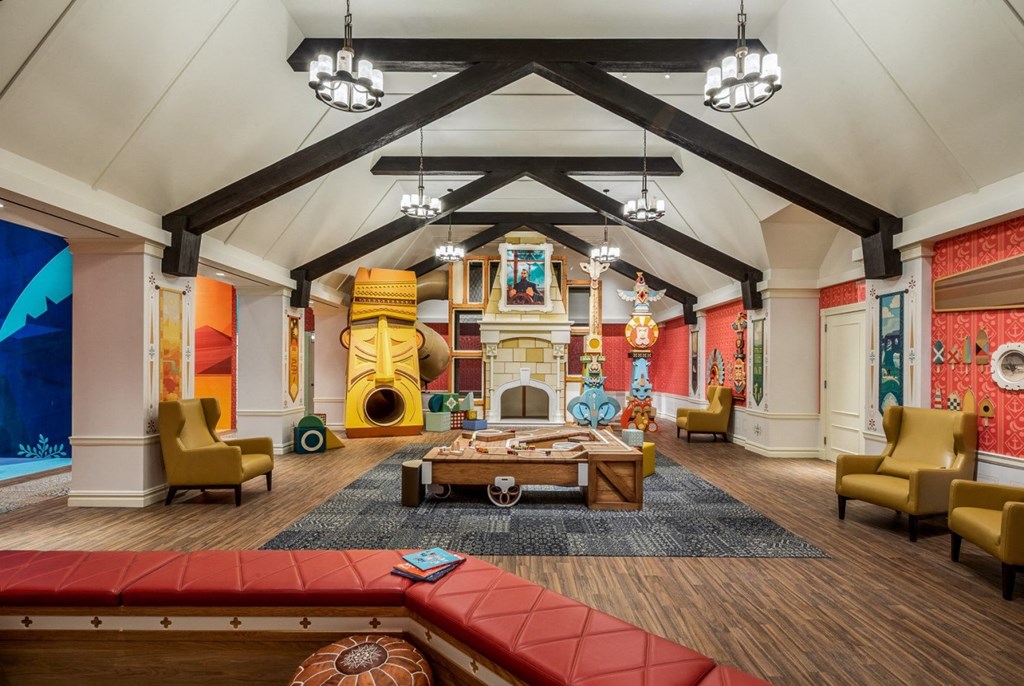 Children's indoor playroom at Waterline Square, 675 West 59th New York, NY 10069
