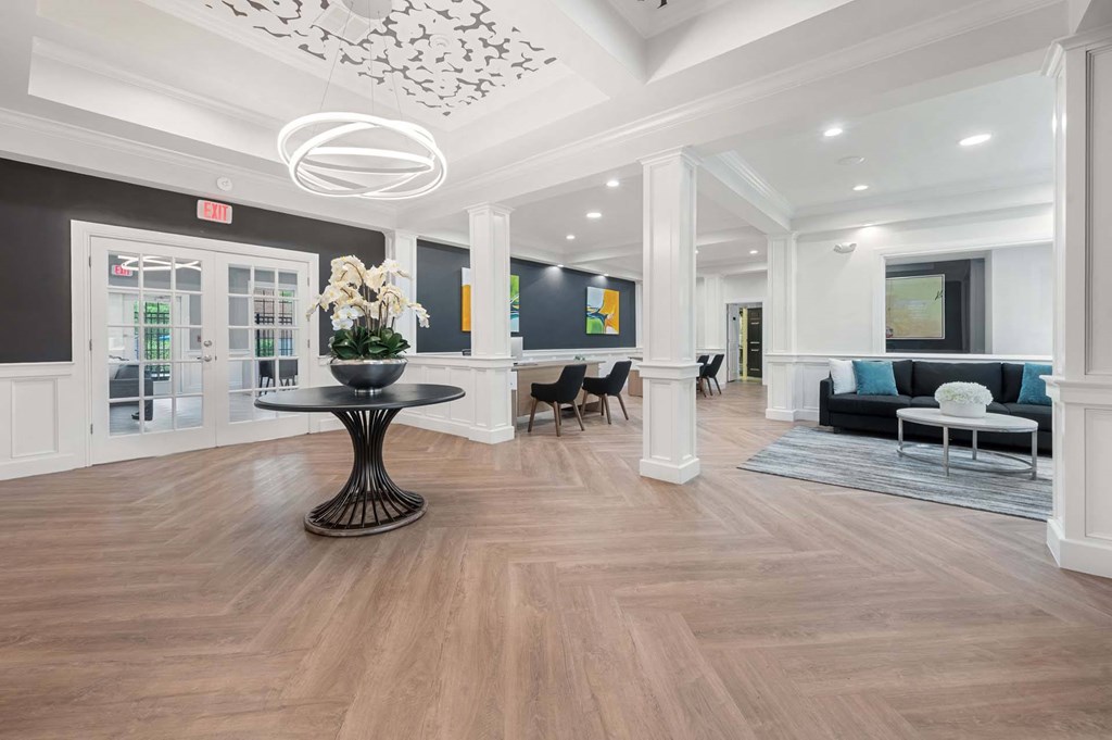 Lobby at Windsor Ridge at Westborough, Westborough, Massachusetts