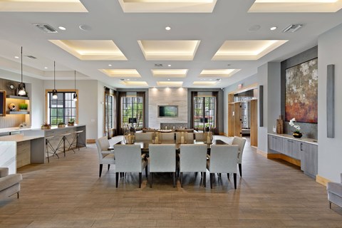 Clubroom and Bar at Mirador at Doral by Windsor, 33122, Florida