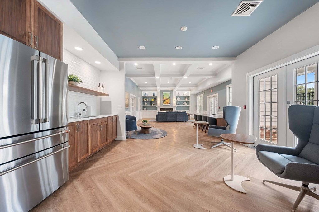 Clubhouse Kitchen at Windsor Ridge at Westborough, Westborough, Massachusetts