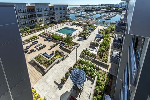 Courtyard at Windsor Marina Bay, Massachusetts, 02171