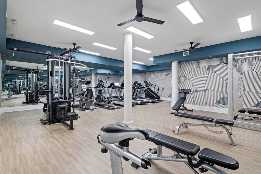 Fitness equipment at Windsor Leesburg,  1500 Balch Drive Southeast, Leesburg VA