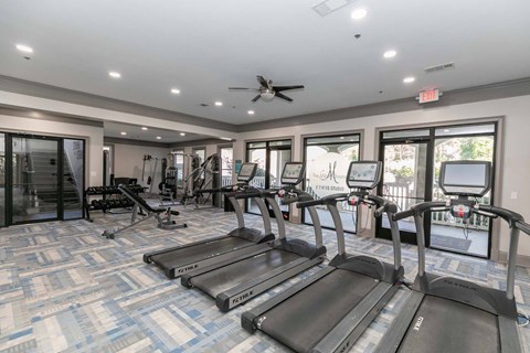 Fitness center at Windsor TownPark, 3350 George Busbee Pkwy NW, Kennesaw, GA 30144