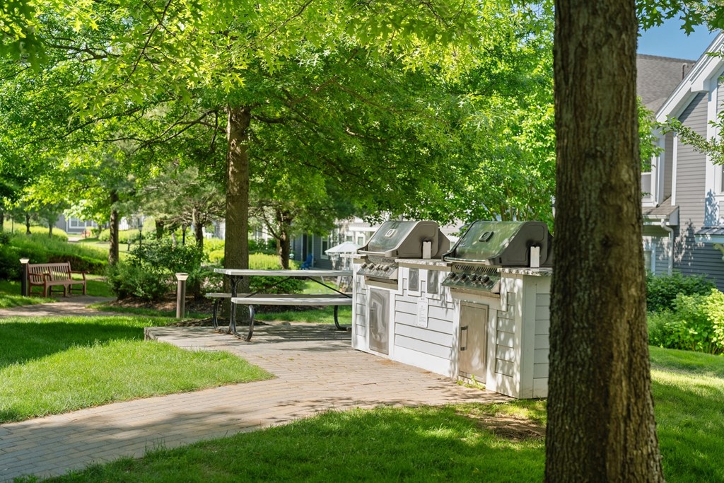 Communal Grilling Stations at Windsor at Oak Grove, Melrose, 02176