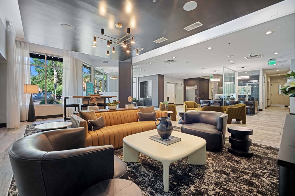 Leasing Office at Centric LoHi by Windsor, Denver, CO, 80211