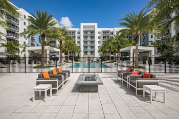 Outside Relaxation Area at Allure by Windsor