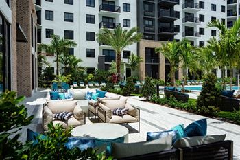 Outdoor Gathering Space at Centrico by Windsor, Doral, Florida