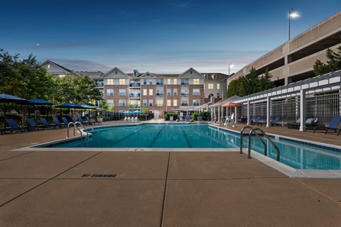 Expansive Swimming Pool at Windsor Leesburg, 1500 Balch Drive Southeast, Leesburg, VA 20175
