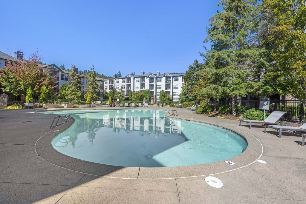 Pool at The Estates at Cougar Mountain, Issaquah, Washington