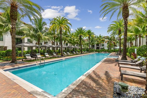 Pool and Sundeck at Mirador at Doral by Windsor, 2541 NW 84th Ave, Doral