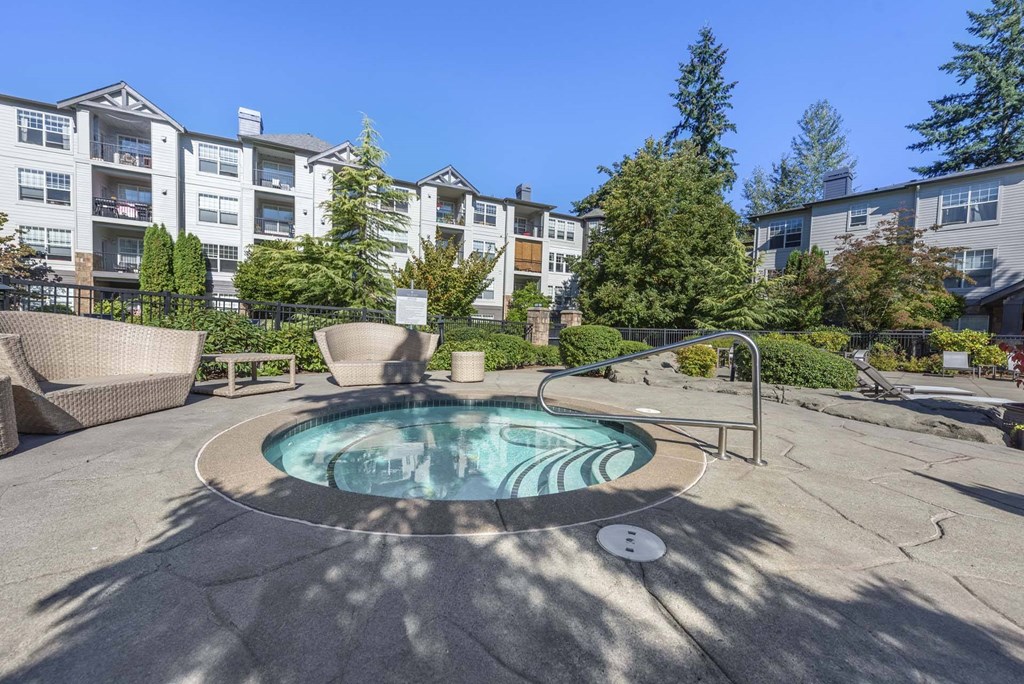 Pool at The Estates at Cougar Mountain, Issaquah, Washington