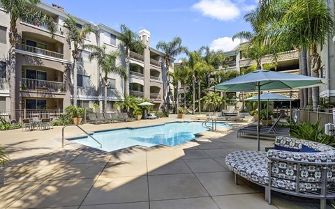 Pool at Windsor Main Place, Orange, California