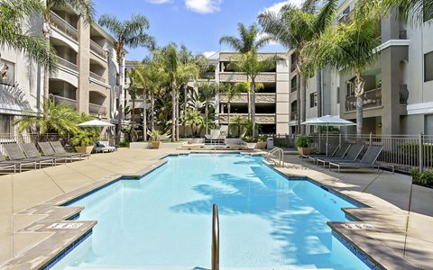 Pool at Windsor Main Place, Orange, California