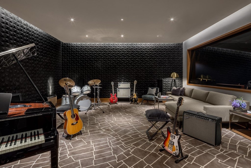 The music and recording studio at Waterline Square, 675 West 59th New York, NY 10069