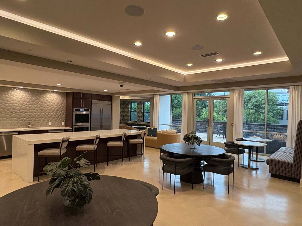Resident Lounge Kitchen at Windsor Encore, Atlanta, GA