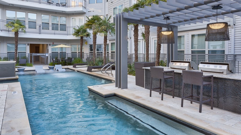 Poolside Grilling Stations and Dining Island Poolside Grilling Stations and Dining Island at Windsor West Lemmon, 75209, TX