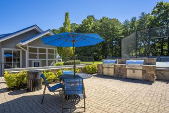 Grilling Station with Seating Areas