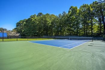 Lighted Tennis Court